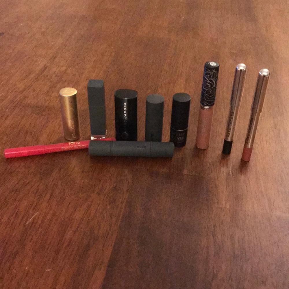 High end collection of travel size makeup items!